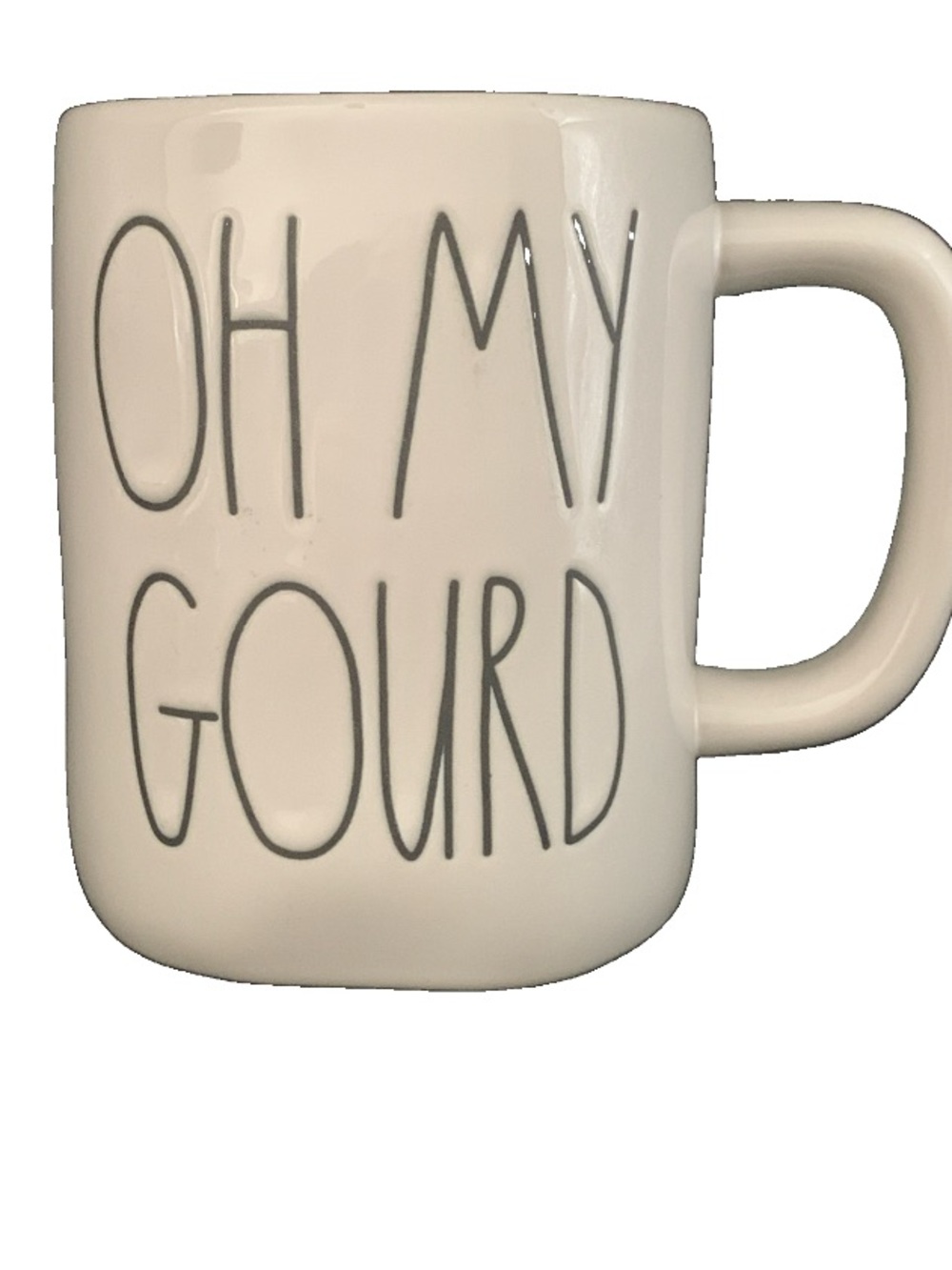 Pre Owned Rae Dunn Artisan Collection By Magenta Oh My Gourd Coffee Tea Mug CUTE